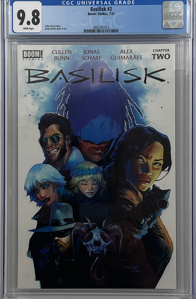 Basilisk #2 | Jonas Scharf Cover A | CGC 9.8