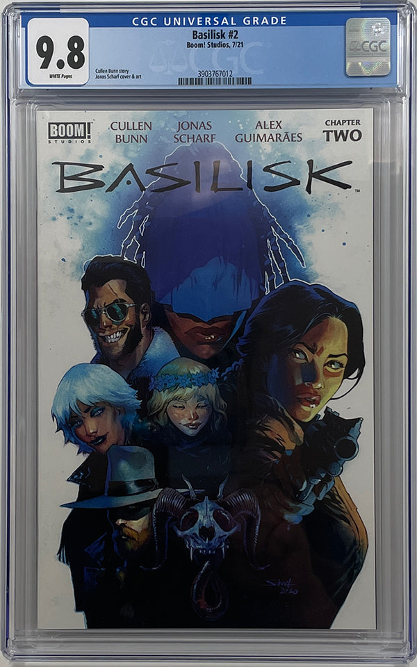 Basilisk #2 | Jonas Scharf Cover A | CGC 9.8