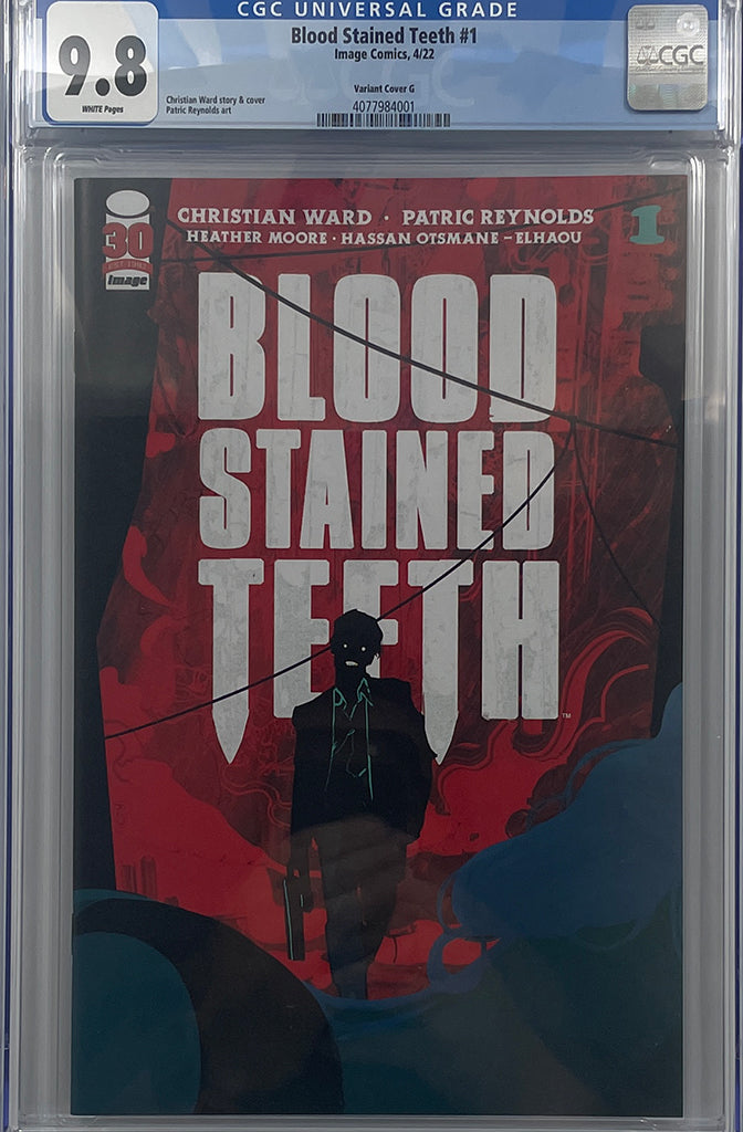 BLOOD-STAINED TEETH #1 | 1:100 Incentive Variant | CGC 9.8