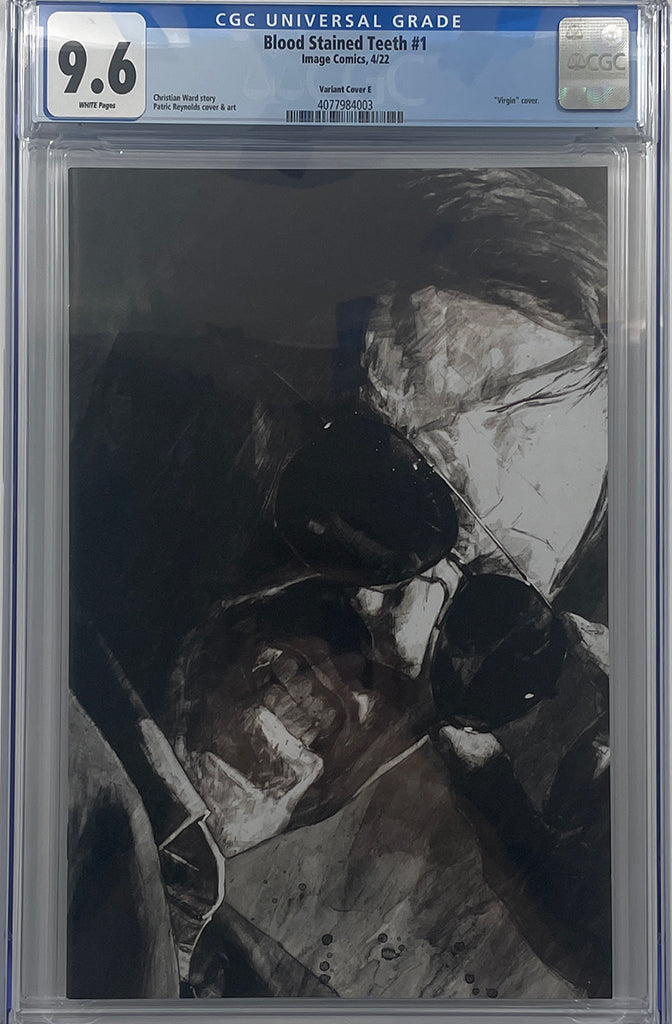 BLOOD-STAINED TEETH #1 | 1:25 Incentive Variant | CGC 9.6