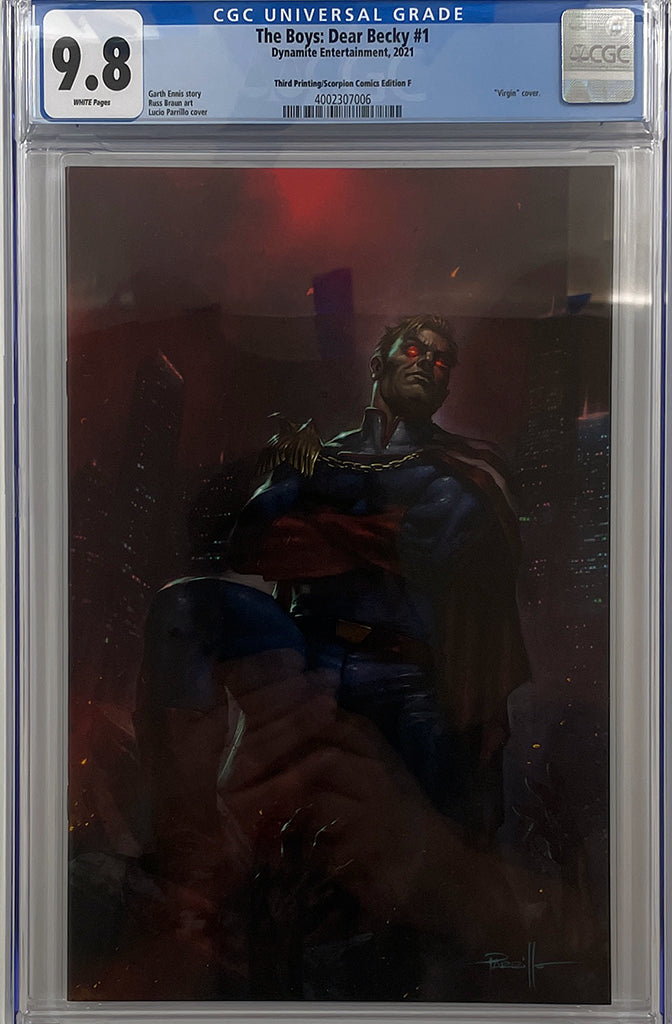 THE BOYS DEAR BECKY #1 | Lucio Parrillo Variant F | CGC 9.8