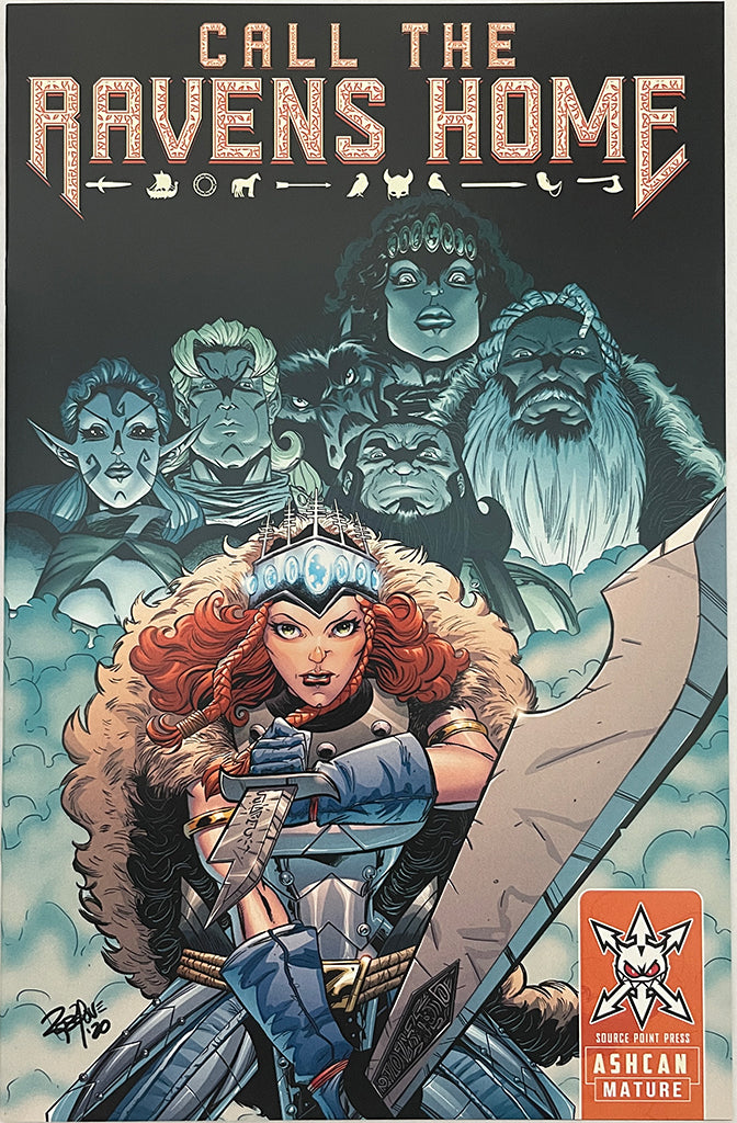 CALL THE RAVENS HOME ASHCAN | SOURCE  POINT PRESS