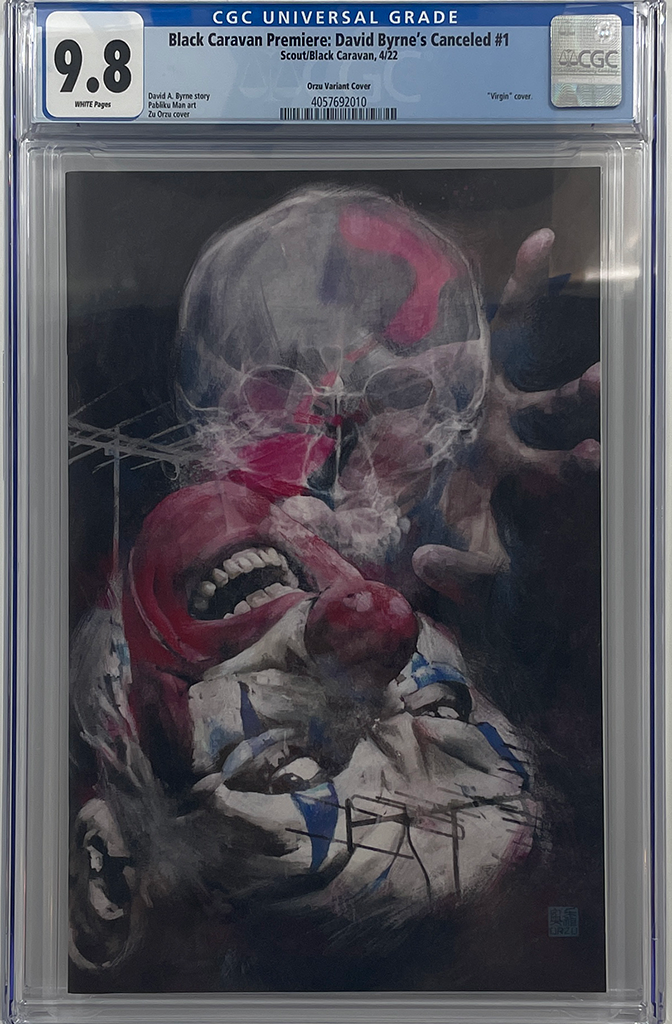 CANCELED #1 | 1:25 Incentive Ratio | Zu Orzu | BLACK CARAVAN | CGC 9.8
