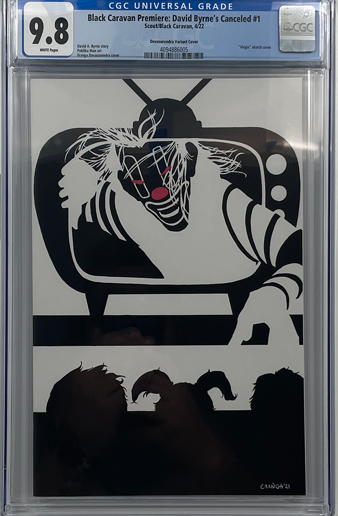 CANCELED #1 | Devasurendra Variant | BLACK CARAVAN | CGC 9.8