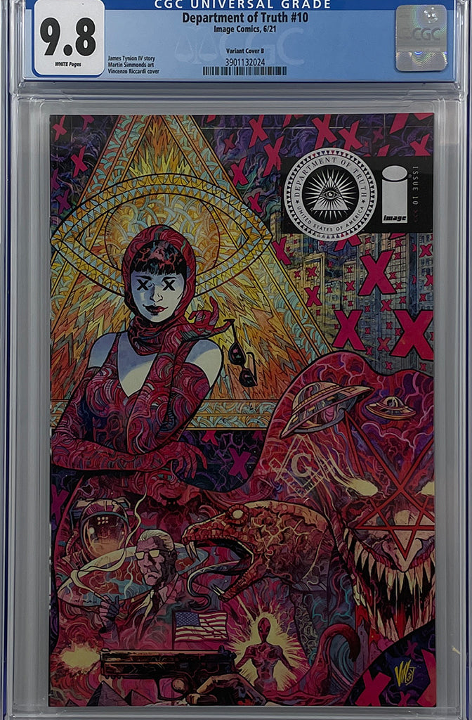 Department of Truth #10 | Variant Cover B | CGC 9.8