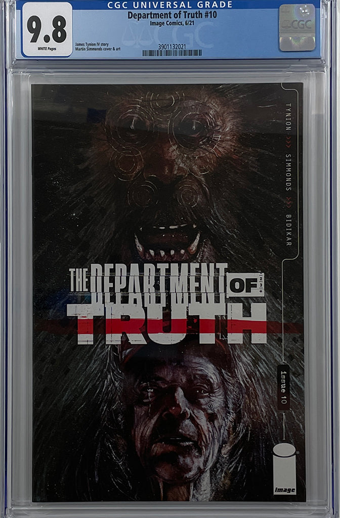 Department of Truth #10 | Simmonds Cover A | CGC 9.8