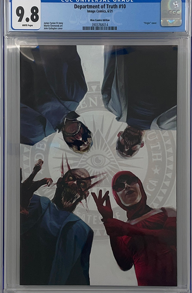 Department of Truth #10 | Hive Comics Edition | CGC 9.8