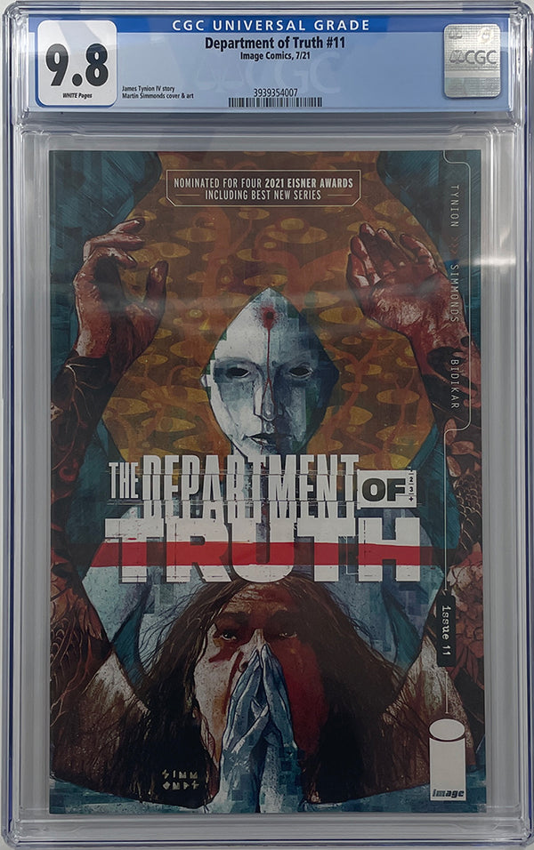 Department of Truth #11 | Simmonds Cover A | CGC 9.8