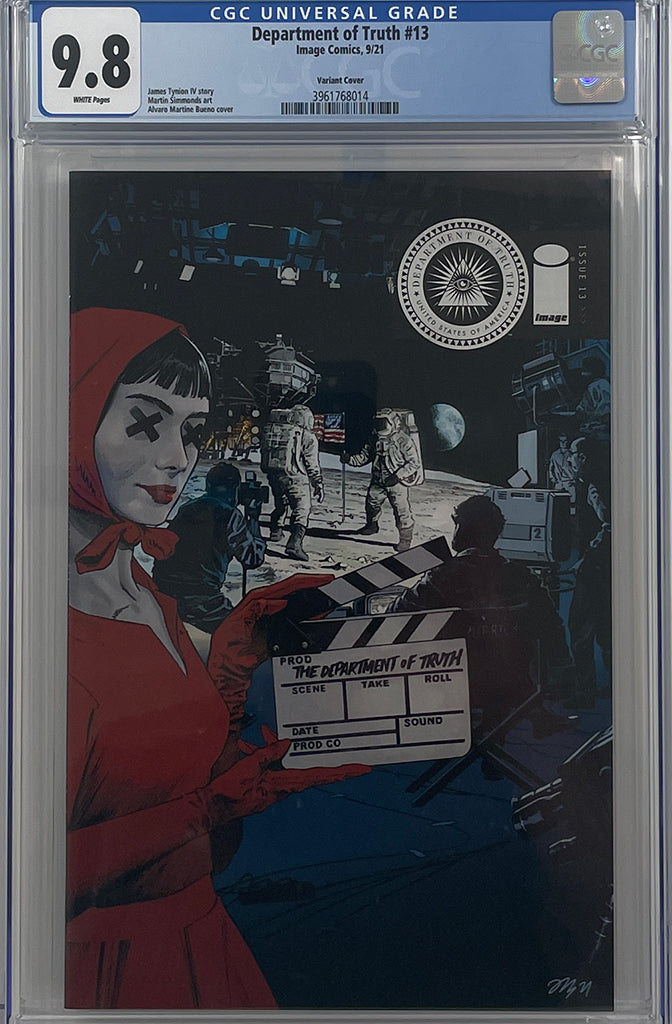 Department of Truth #13 | Cover B | Alvaro Martinez Bueno | CGC 9.8