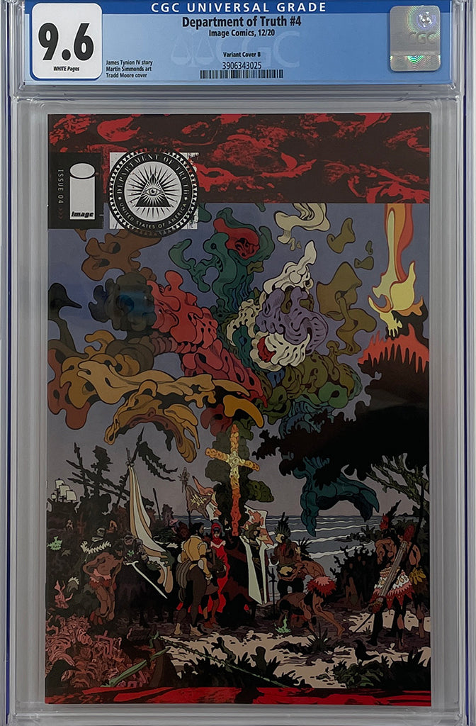 Department of Truth #4 | Cover B Tradd Moore Variant | CGC 9.6
