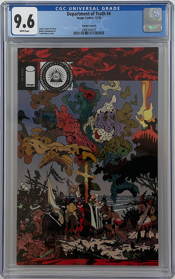 Department of Truth #4 | Cover B Tradd Moore Variant | CGC 9.6