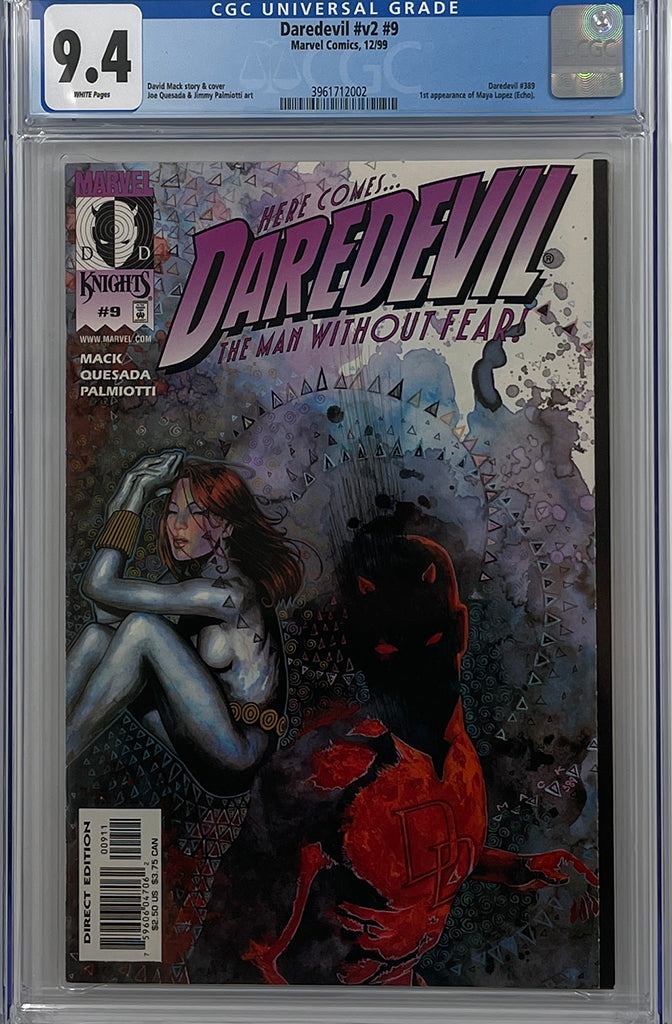 Daredevil v2 #9 | 1st App of Echo | CGC 9.4