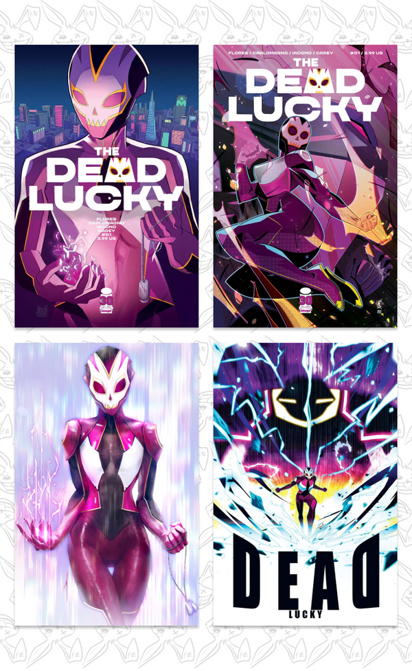 DEAD LUCKY #1  | TAO EXCLUSIVE + COVER A, B and the 1:10 Ratio BUNDLE