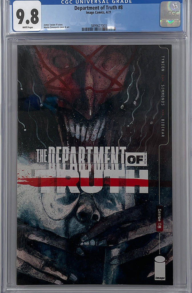 Department of Truth #8 | Simmonds Cover A | CGC 9.8