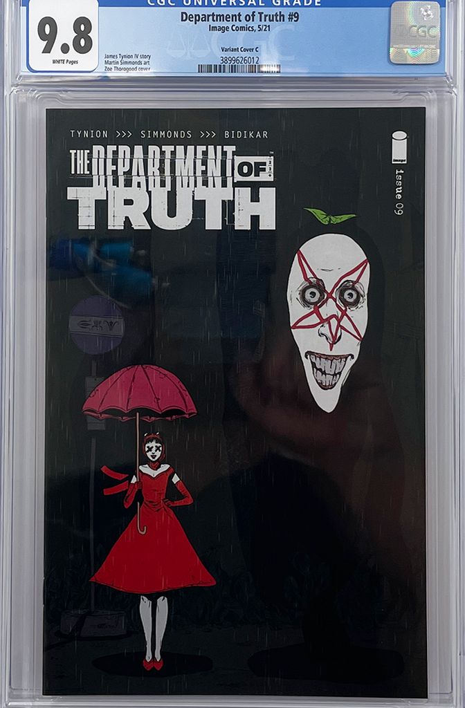 Department of Truth #9 | Zoe Thorogood Totoro Variant | CGC 9.8