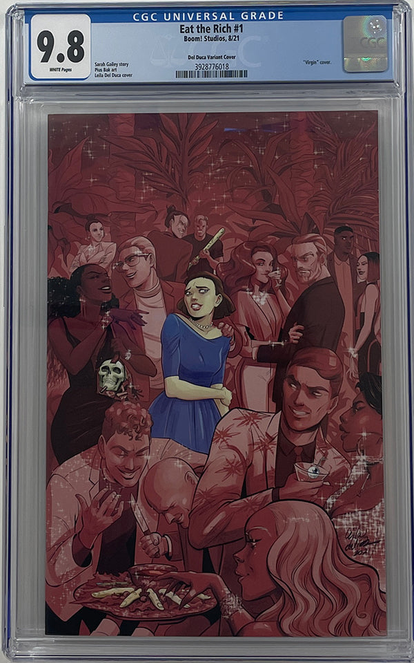 EAT THE RICH #1 (OF 5) | Leila Del Duca 1:10 Incentive Variant | CGC 9.8