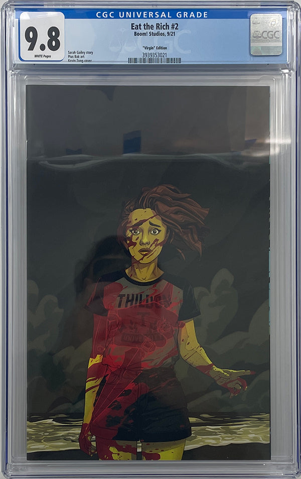 EAT THE RICH #2 (OF 5) | Cover C | 1:10 Ratio Cover Kevin Tong | CGC 9.8