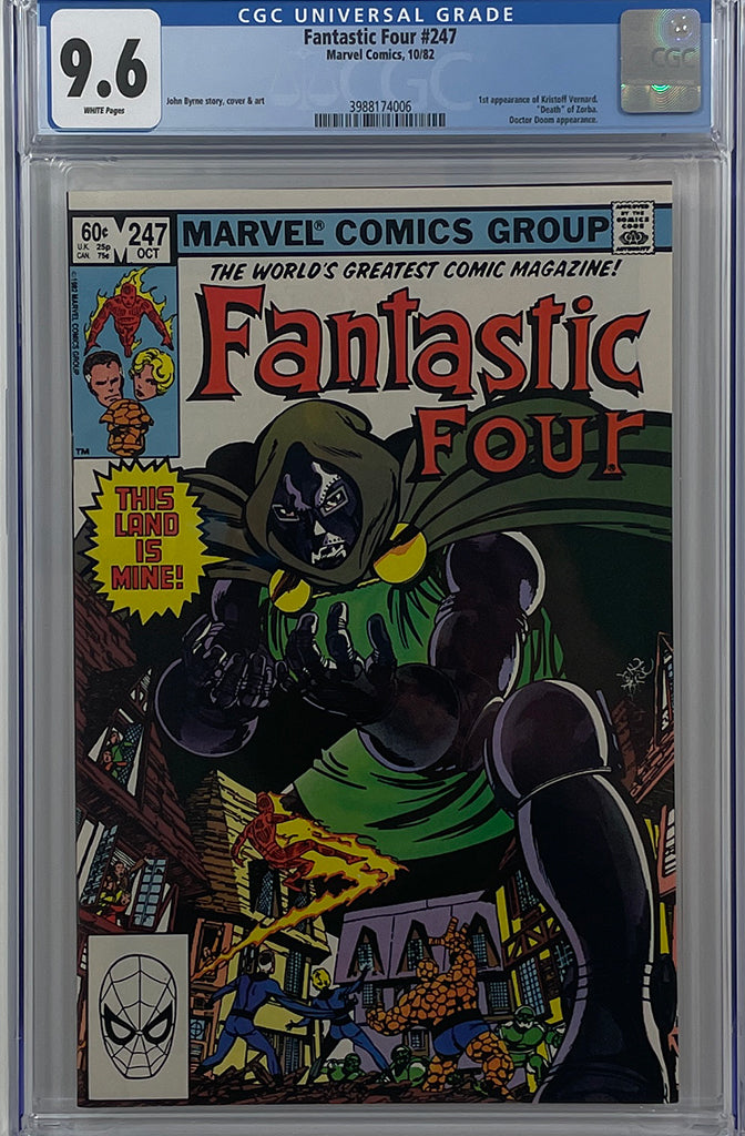 Fantastic Four #247 | 1st app of Kristoff Vernard | CGC 9.6