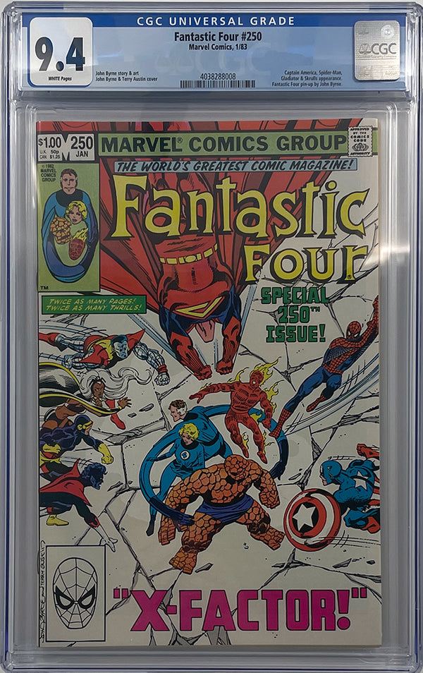 Fantastic Four #250  | CGC 9.4