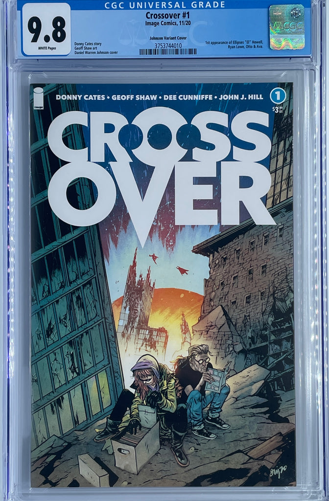 Crossover #1 | 1:10 Ratio Variant Cover | CGC 9.8