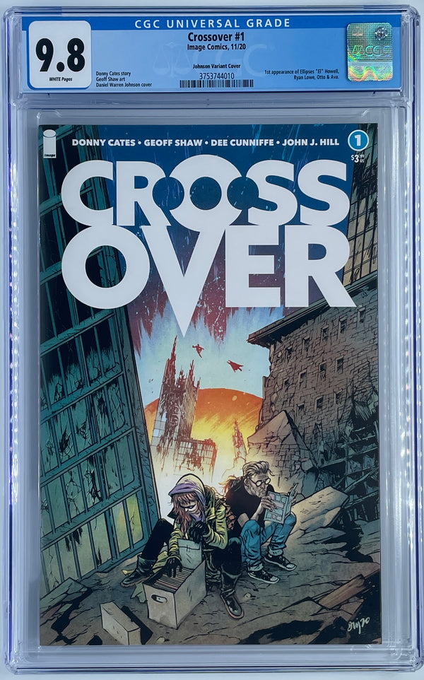 Crossover #1 | 1:10 Ratio Variant Cover | CGC 9.8