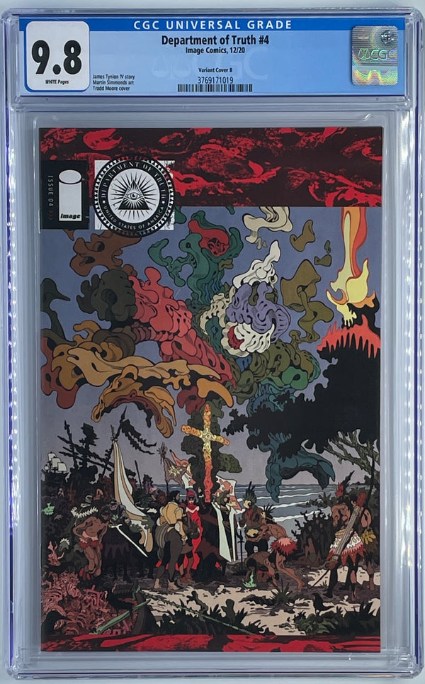 Department of Truth #4 | Cover B Tradd Moore Variant | CGC 9.8