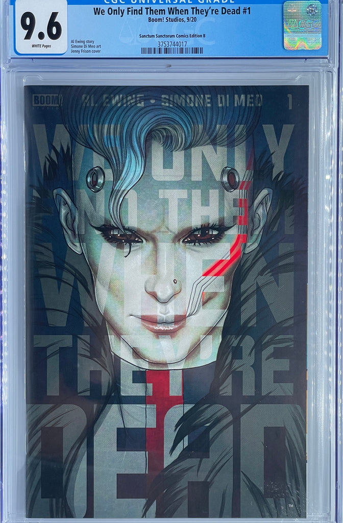 We Only Find Them When They're Dead #1 | Jenny Frison Variant Cover | CGC 9.6