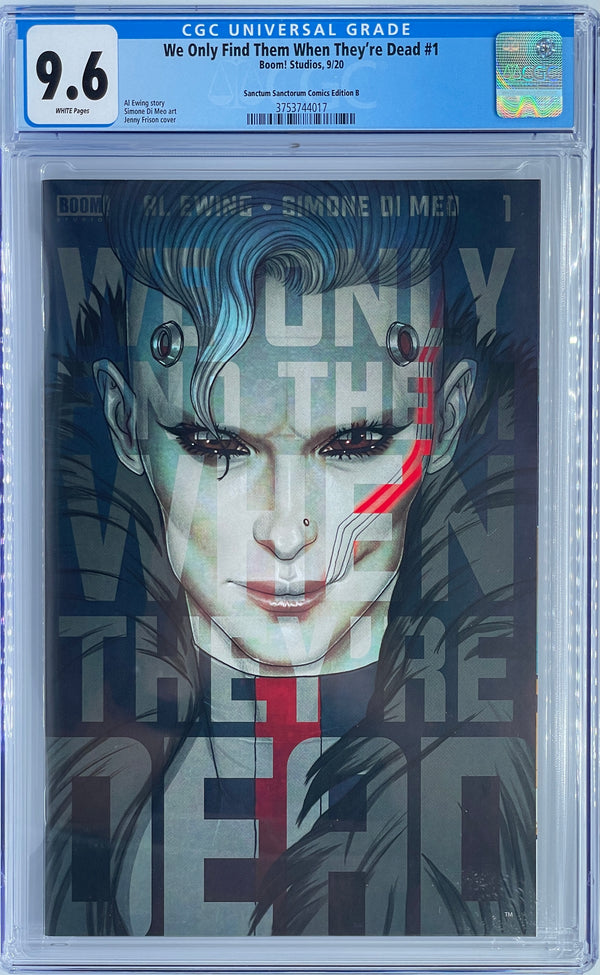 We Only Find Them When They're Dead #1 | Jenny Frison Variant Cover | CGC 9.6