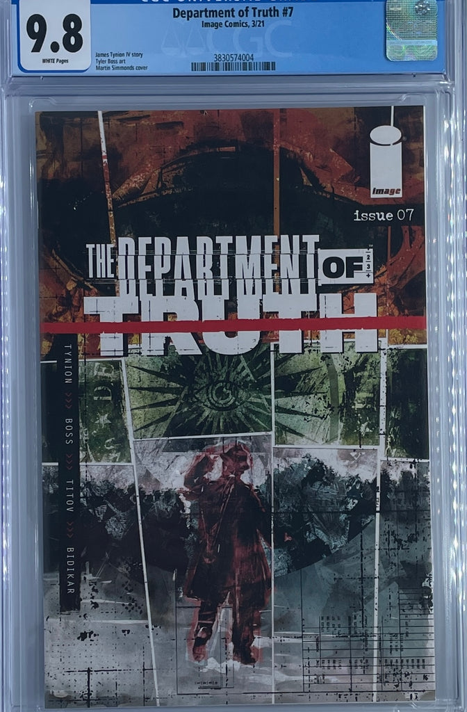 Department of Truth #7 |  First Print | Cover A | CGC 9.8