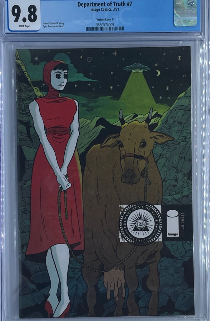 Department of Truth #7 | First Print | Cover B | CGC 9.8