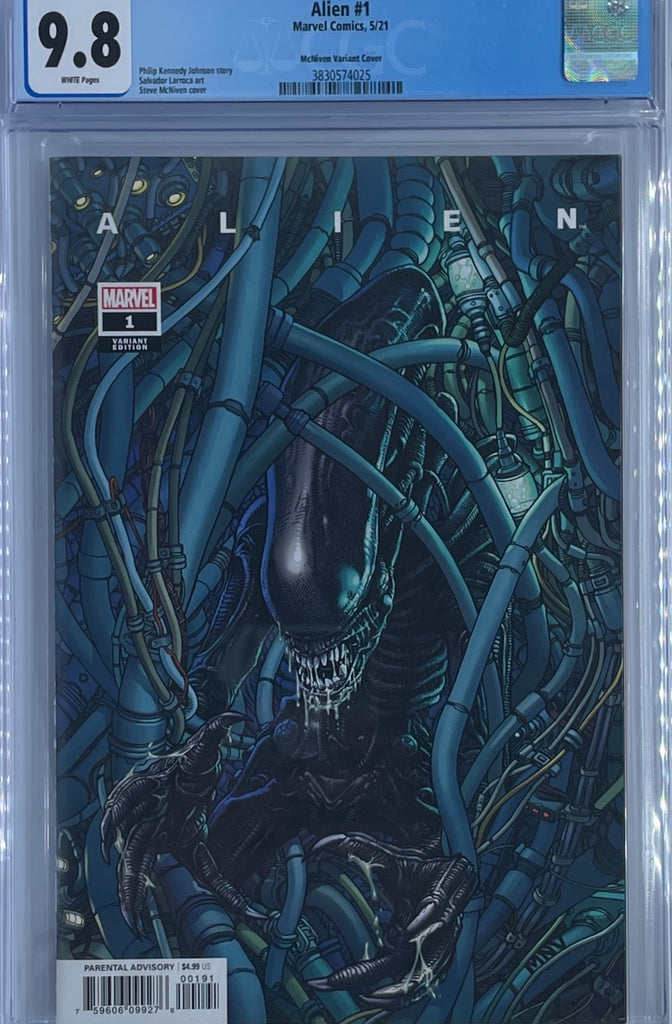 Alien #1 | 1:50 McNiven Ratio Variant Cover | CGC 9.8