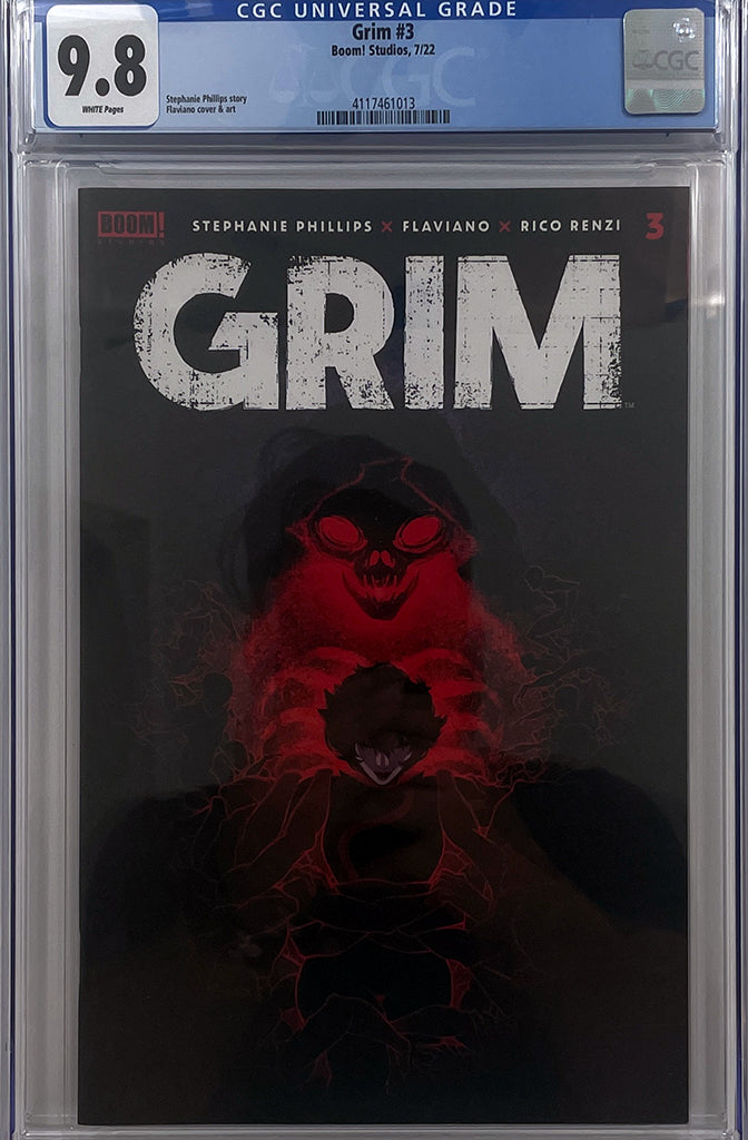 GRIM #3 | 1st Printing | Cover A |  FLAVIANO | CGC 9.8