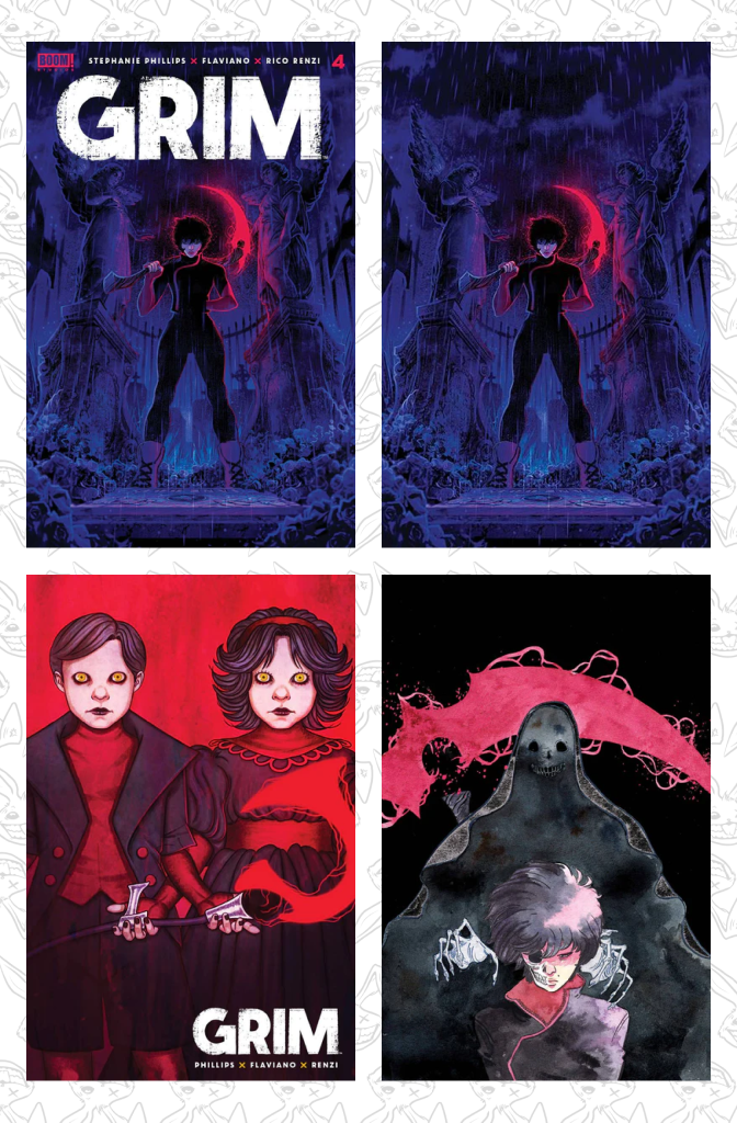 GRIM #4 | COVER A,B, C and D Bundle
