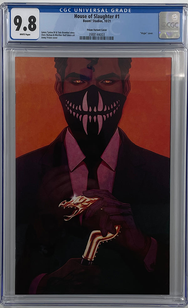 House of Slaughter #1 | 1:100 Incentive Ratio Variant | CGC 9.8