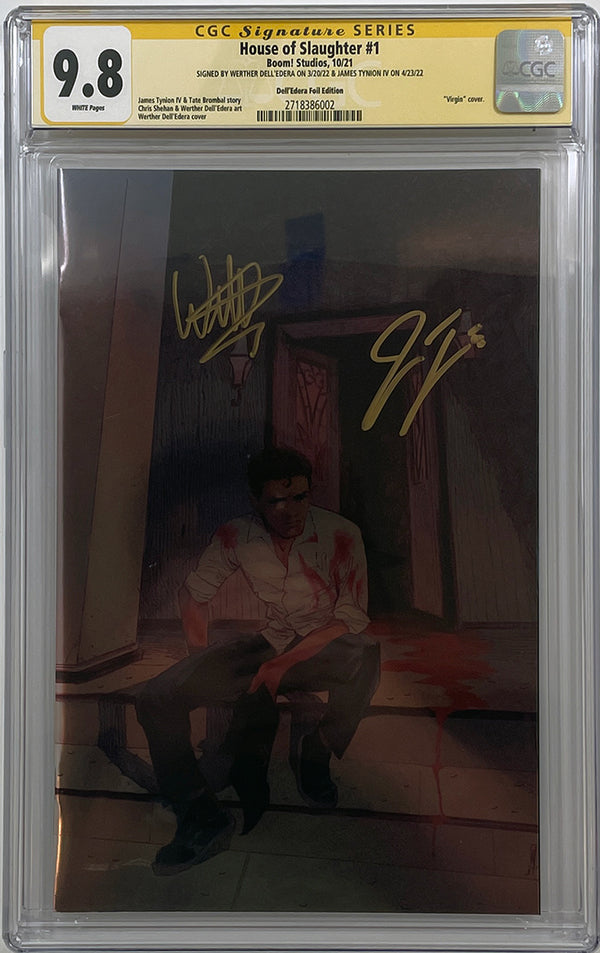 House of Slaughter #1 | 1:25 Foil Variant | Signed by Tynion & Dell'Edera | CGC SS 9.8