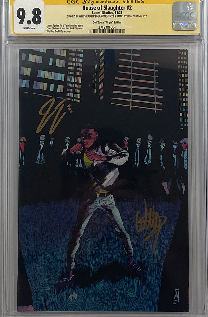 House of Slaughter #2 | 1:25 Ratio | Signed by Tynion & Dell"Edera | CGC SS 9.8