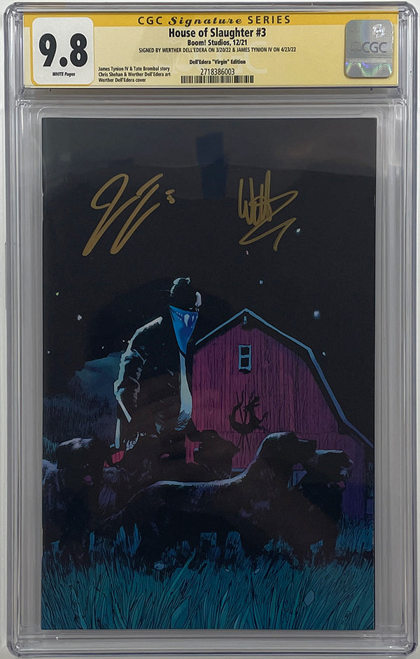 House of Slaughter #3 | 1:25 Ratio | Signed by Tynion & Dell"Edera | CGC SS 9.8
