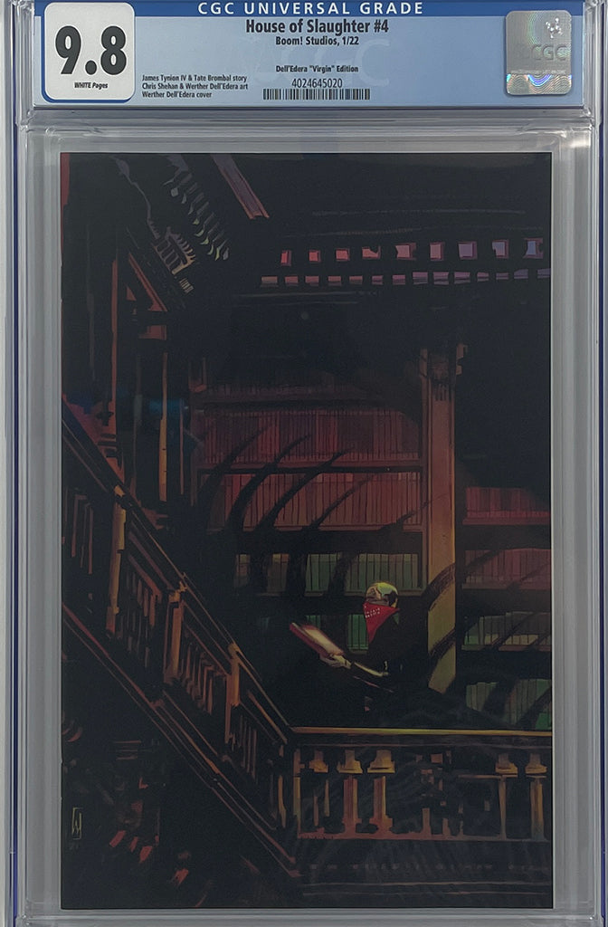 House of Slaughter #4 | 1:25 Dell'Edera Incentive Ratio Variant | CGC 9.8