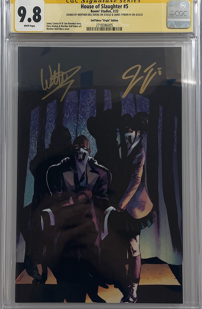 House of Slaughter #5 | 1:25 Incentive Ratio | Tynion IV & Dell"Edera Signed|  CGC SS 9.8