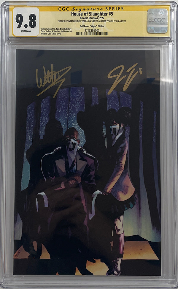 House of Slaughter #5 | 1:25 Incentive Ratio | Tynion IV & Dell"Edera Signed|  CGC SS 9.8