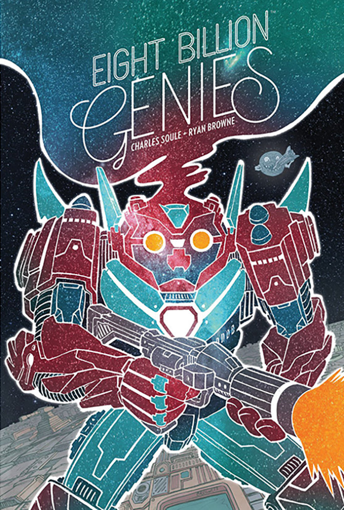 EIGHT BILLION GENIES DLX ED HC VOL 01 | RABBIT EXCLUSIVE DUST JACKET