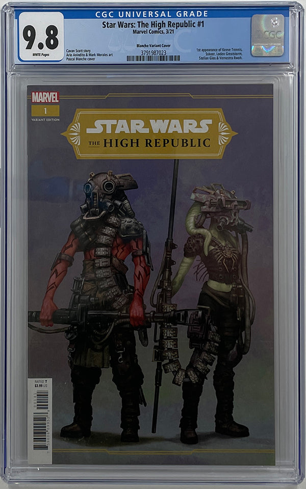 Star Wars: The High Republic #1 | Pascal Blanche Variant | CGC 9.8