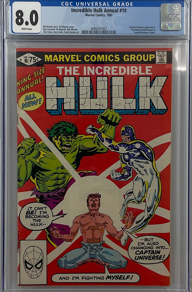 Incredible Hulk Annual #10 | Marvel Comics | CGC 8.0