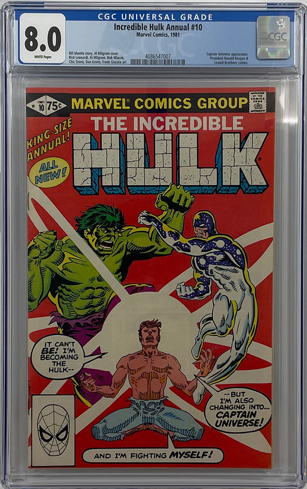 Incredible Hulk Annual #10 | Marvel Comics | CGC 8.0