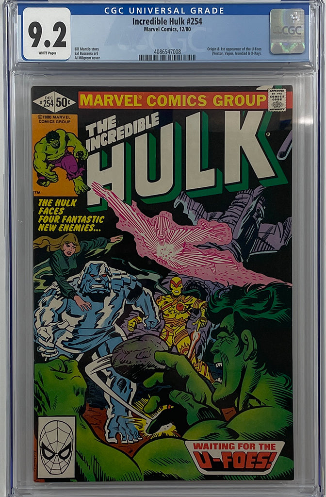 Incredible Hulk #254 | Origin and 1st App of the U-Foes | CGC 9.2