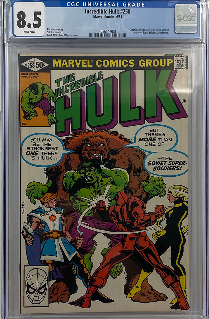 Incredible Hulk #258 | Marvel Comics | CGC 8.5