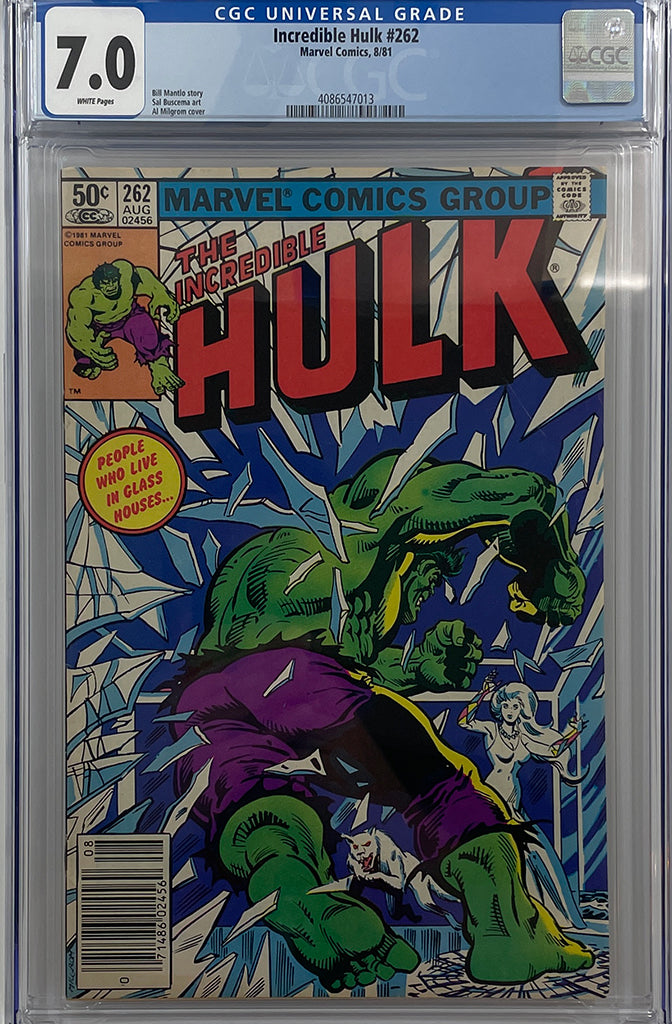 Incredible Hulk #262 | Marvel Comics | CGC 7.0