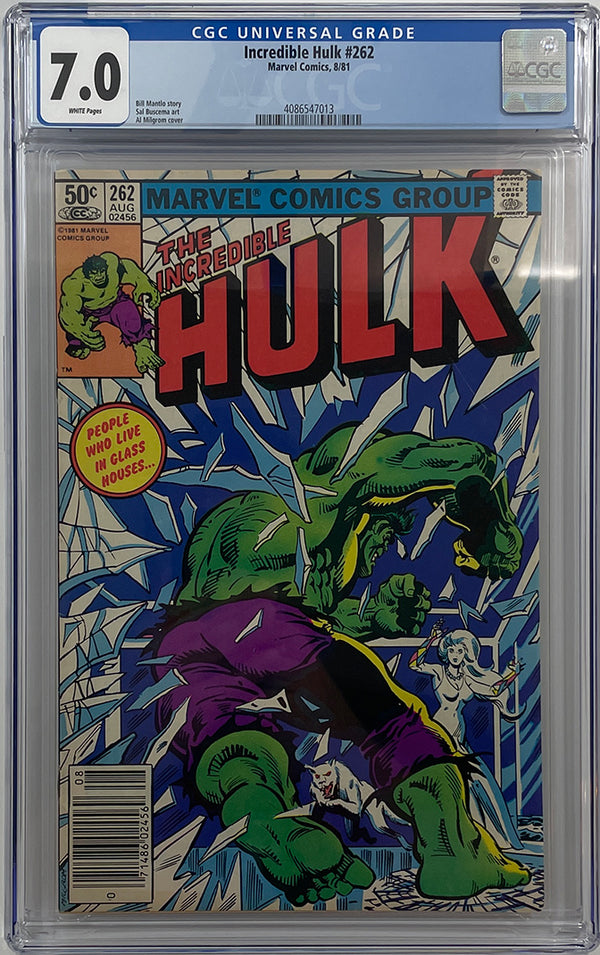 Incredible Hulk #262 | Marvel Comics | CGC 7.0