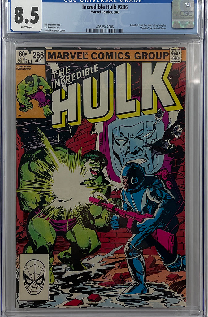 Incredible Hulk #286 | Marvel Comics | CGC 8.5