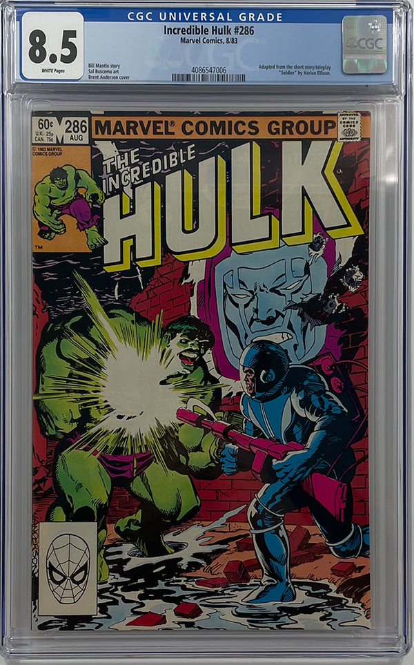 Incredible Hulk #286 | Marvel Comics | CGC 8.5